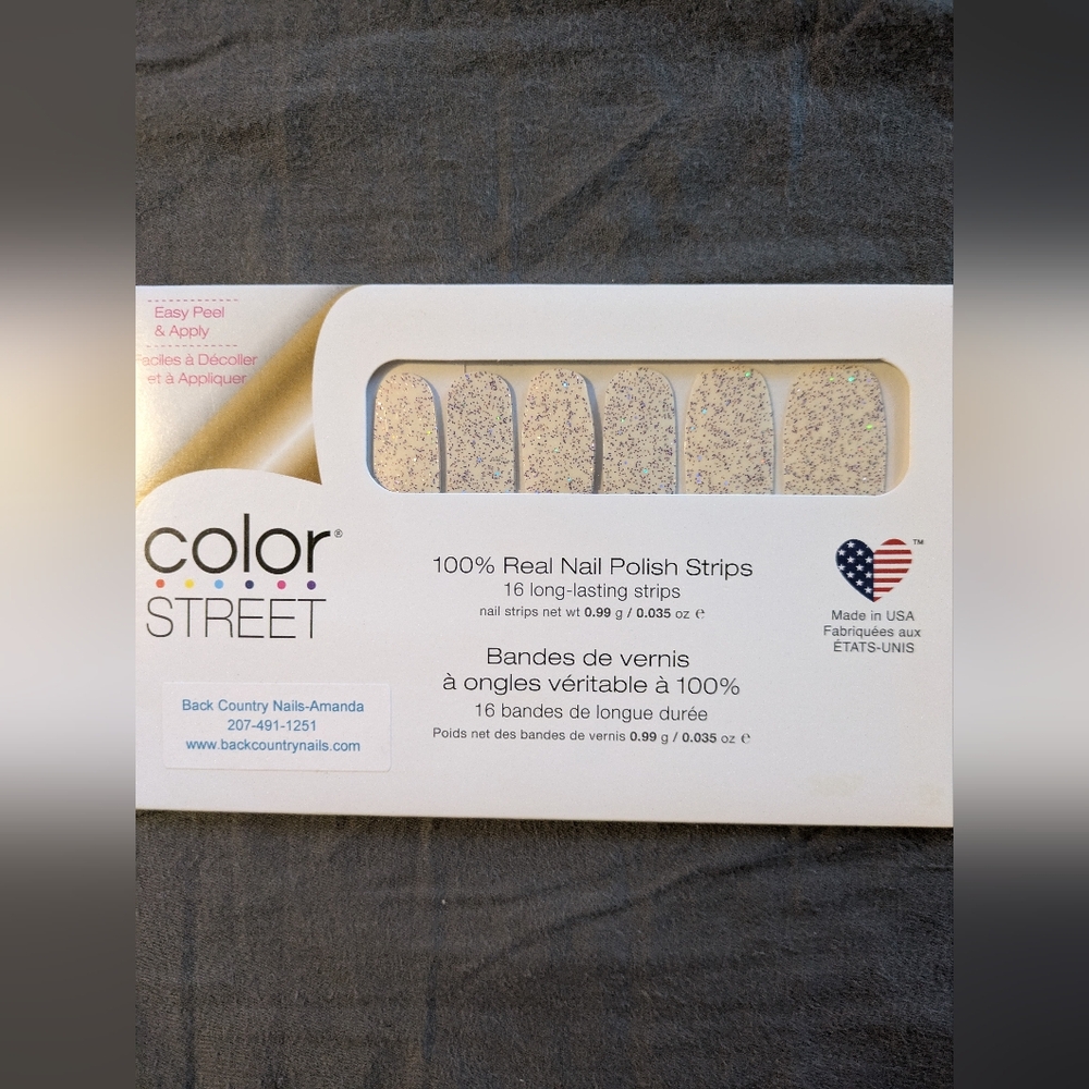 Color Street nail polish strips- Candied Lavender
